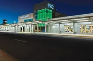 Exterior of the Pasco Airport.