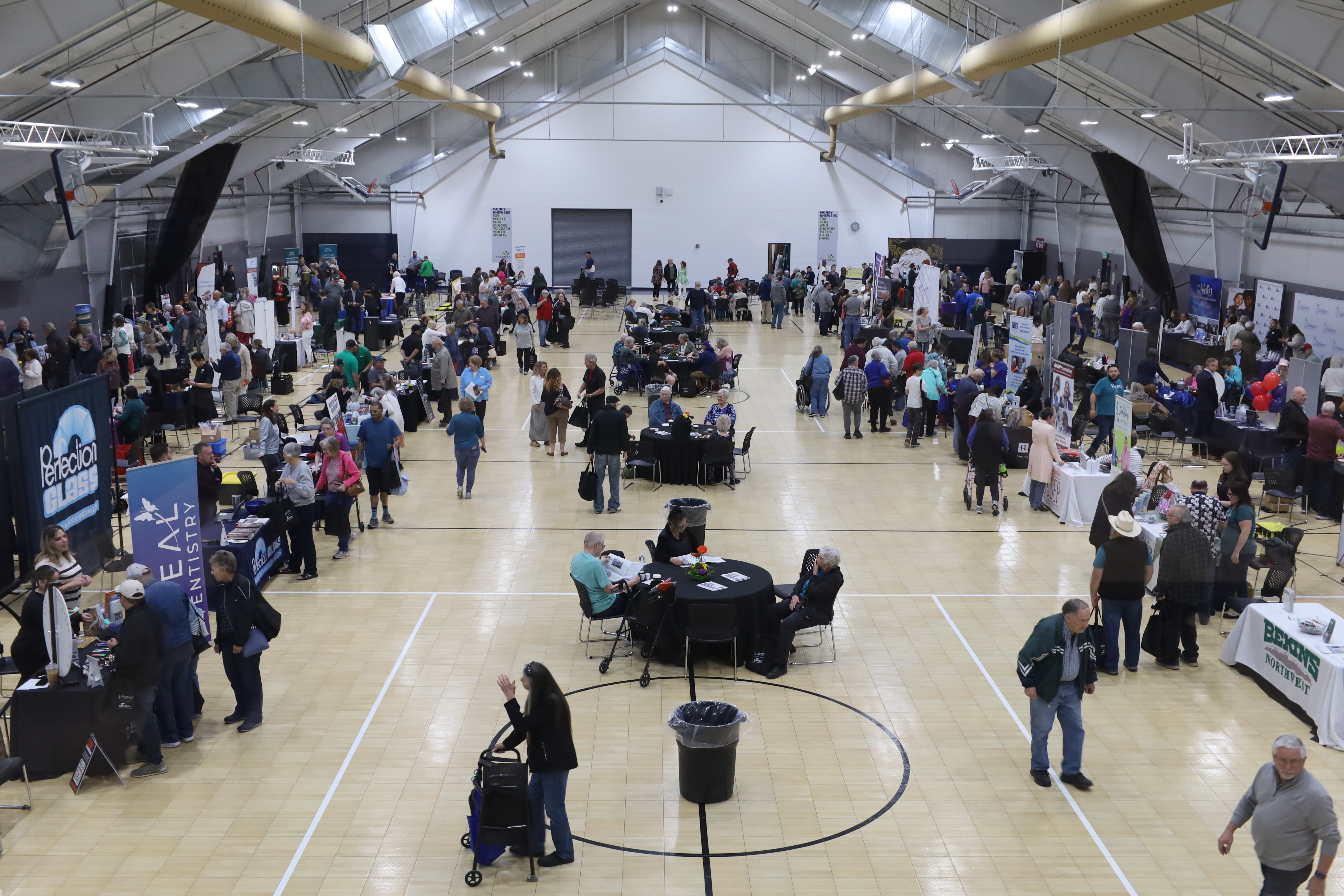 View of the Senior Times Spring Expo