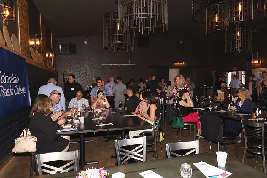 Attendees at the Young Professionals event