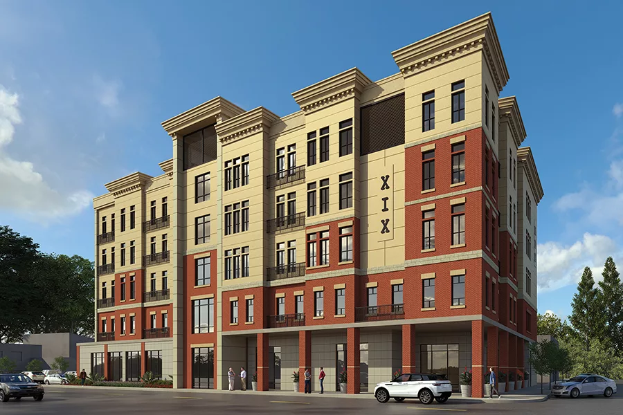 A rendering of what The Nineteen would look like.