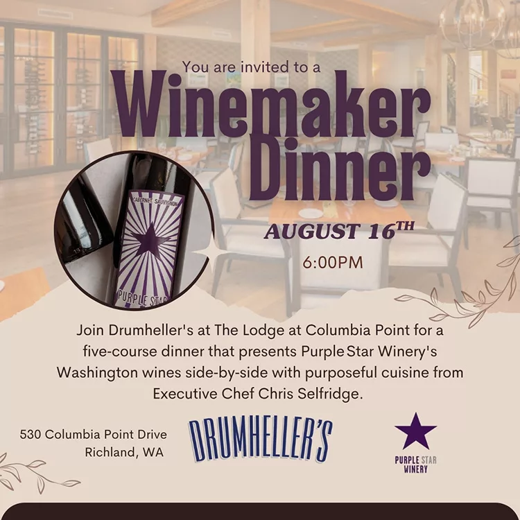 Winemaker Dinner at Drumheller's