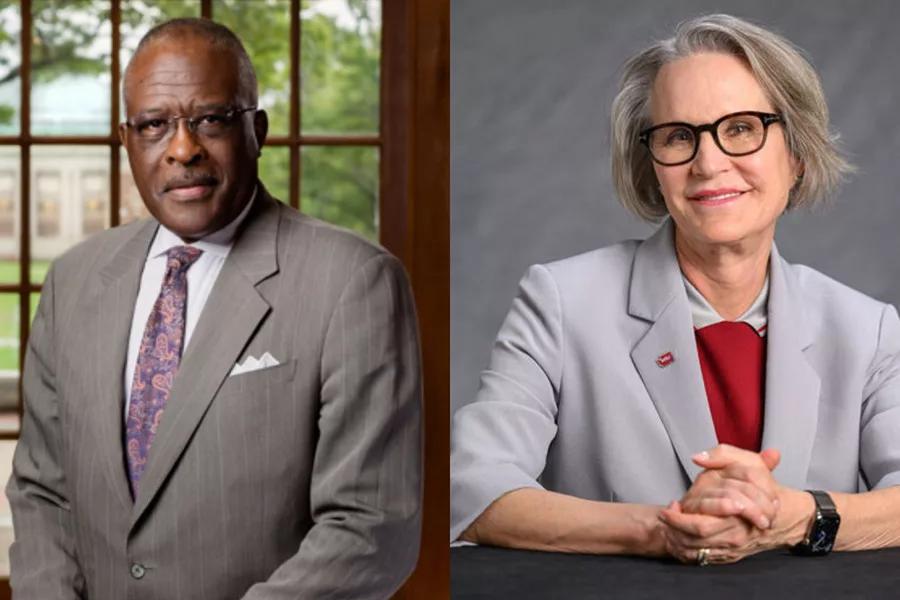 Robert J. Jones and Elizabeth Cantwell.