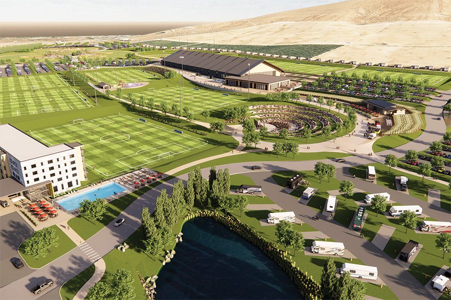 Plans for ambitious multimillion-dollar sports complex take shape