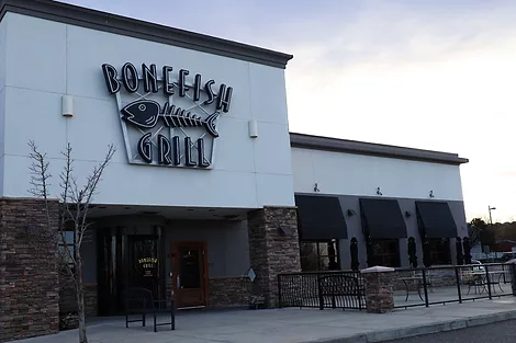 Exterior of Bonefish Grill.