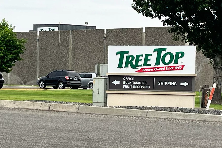 The exterior of a Tree Top facility.
