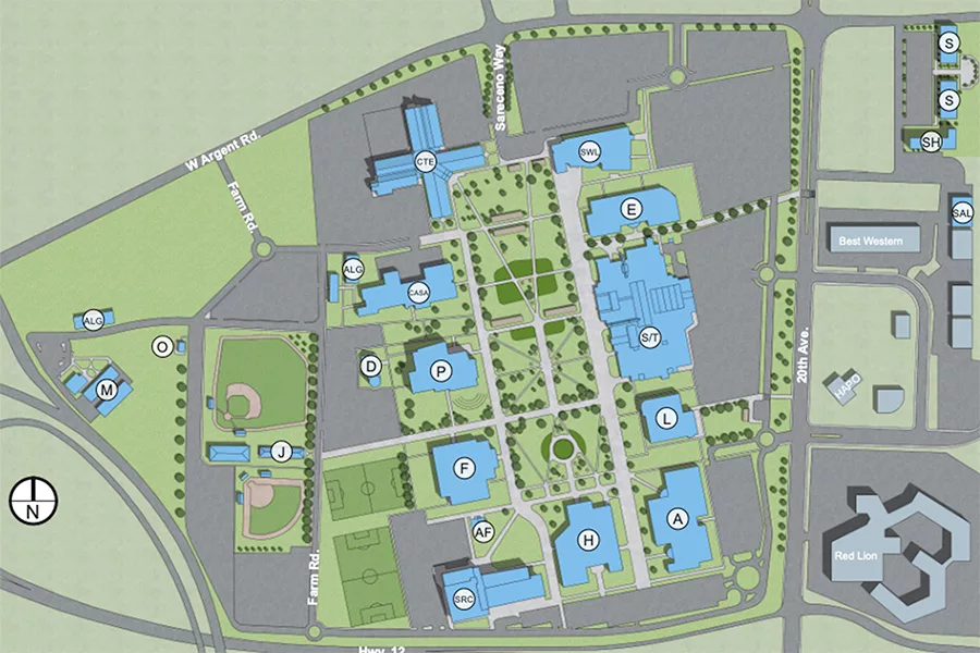 A top-down map of CBCs potential future plans.