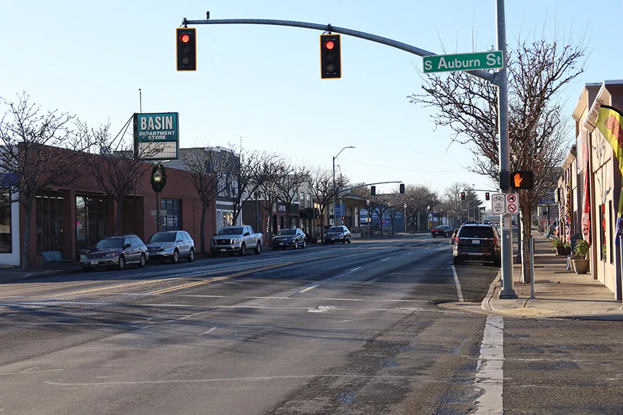 Photo taken from Auburn Street.