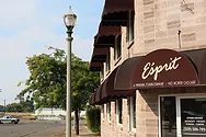 A building that says, "Espirit".