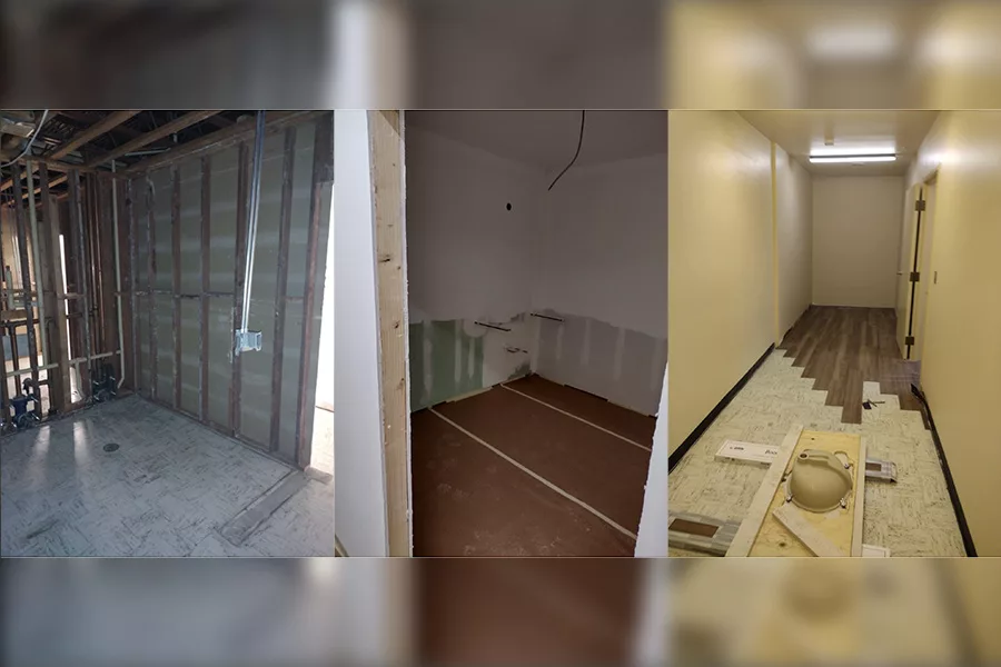 Mirror Ministries bathroom remodel.