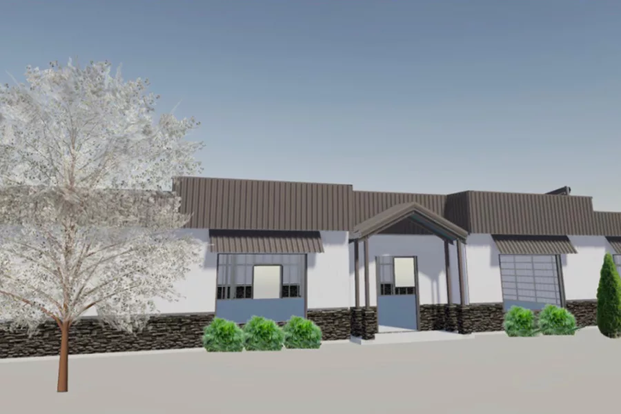 A building rendering.