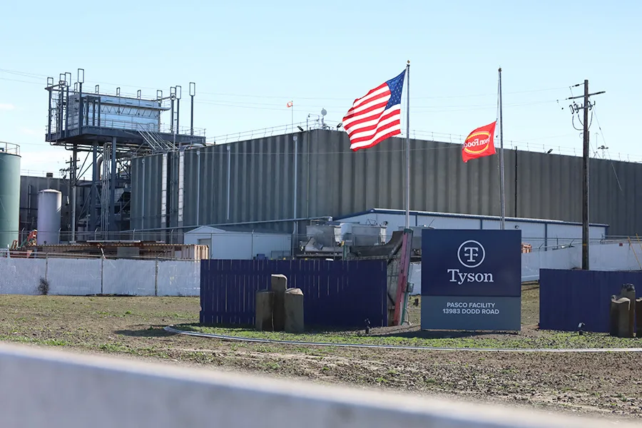 Tyson foods exterior.