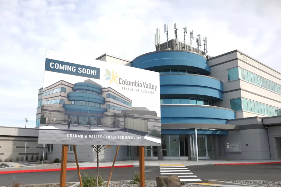 Exterior of the recovery center.