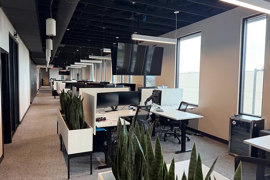Office interior.