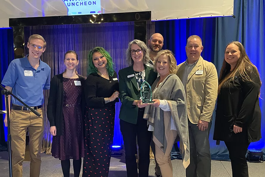 Small-Business-Award-Team-Photo-Tri-Cities Area Journal of Business