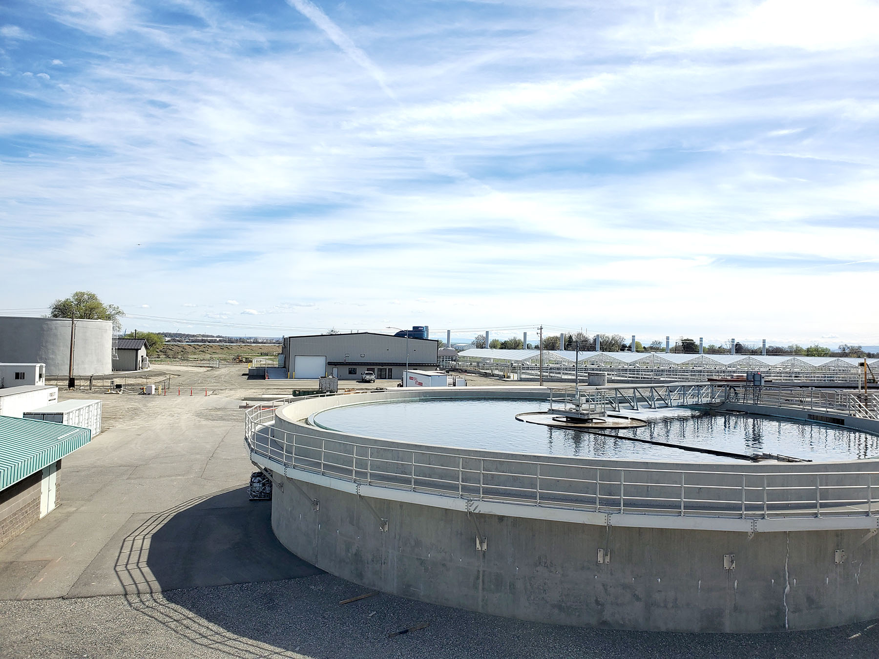 Wastewater plant.