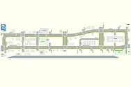A graphic of the downtown loop.