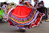 Cinco de Mayo dancers.