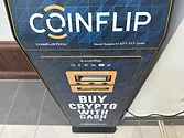 Coinflip crypto machine.