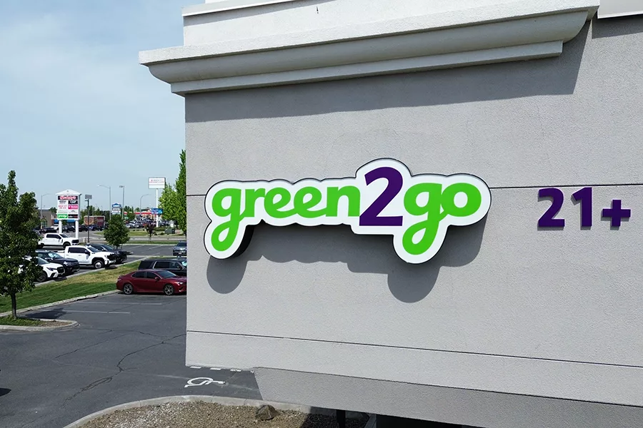 Green2Go exterior on Road 68.