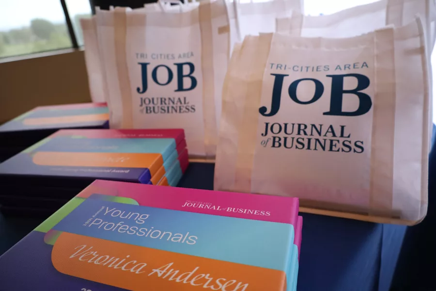 Awards and bags.