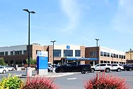 An exterior of a medical building.