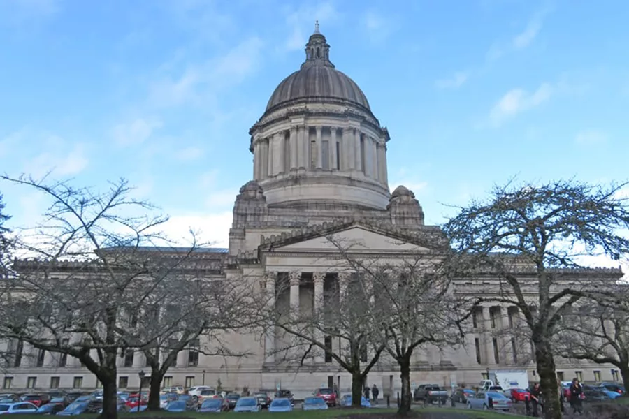 The Washington state capitol in Olympia.