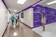 A rendering of Pasco High's remodeled interior.