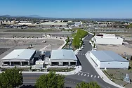 An aerial view of vista field as of April 2026.