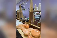 Merchandise in a store.