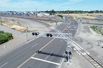 Railroad crossing