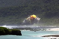 An explosion.