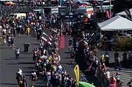 A crowd of people.