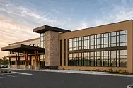 A rendering of a building.