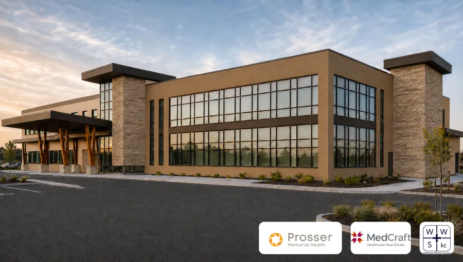 A rendering of a building.