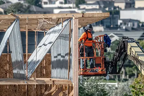 A construction worker.
