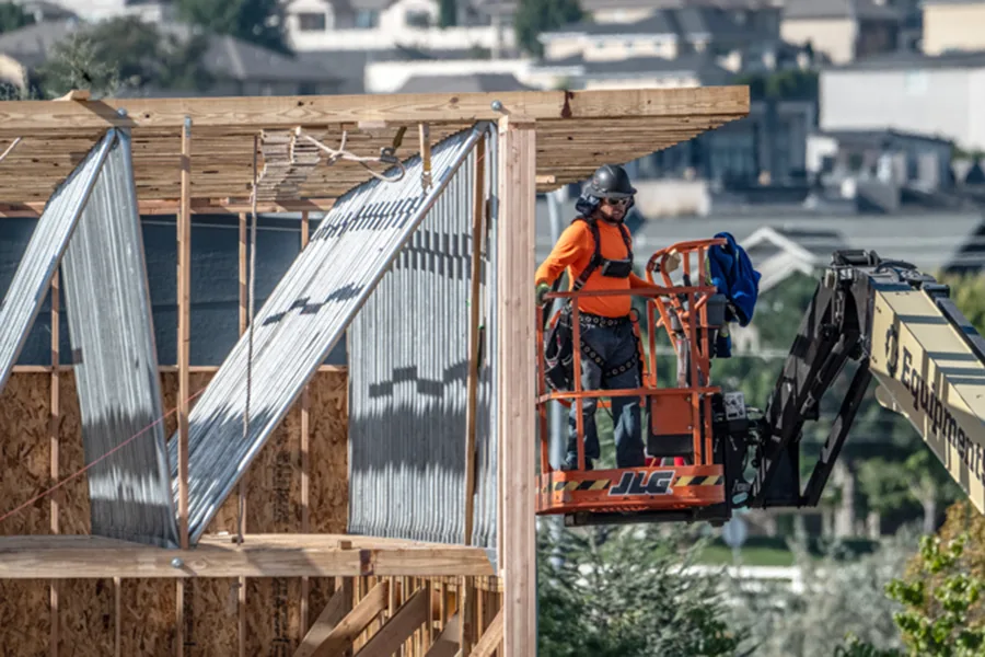 A construction worker.