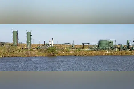 Gas pipeline.