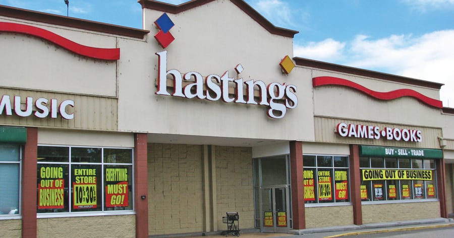 Area residents converge on Hastings in Richland for the final days of its going-out-of-business sale. Merchandise and store fixtures are being sold at the George Washington Way store after the company filed for bankruptcy.
