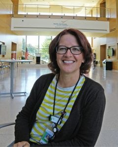 Brenda Wiesner, 48, of Richland, was in the first graduating class of Columbia Basin College’s nuclear technology program. She went on to work at Bartlett Nuclear and Energy Northwest before joining Pacific Northwest National Laboratory in Richland as a radiological source custodian for the lab’s radiation portal monitoring program. 