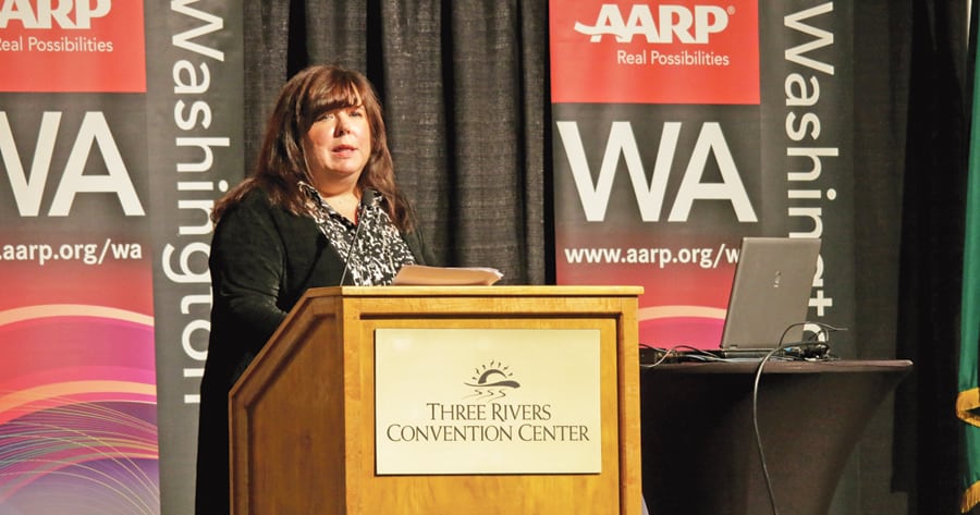Cathy MacCaul, advocacy director for AARP Washington
