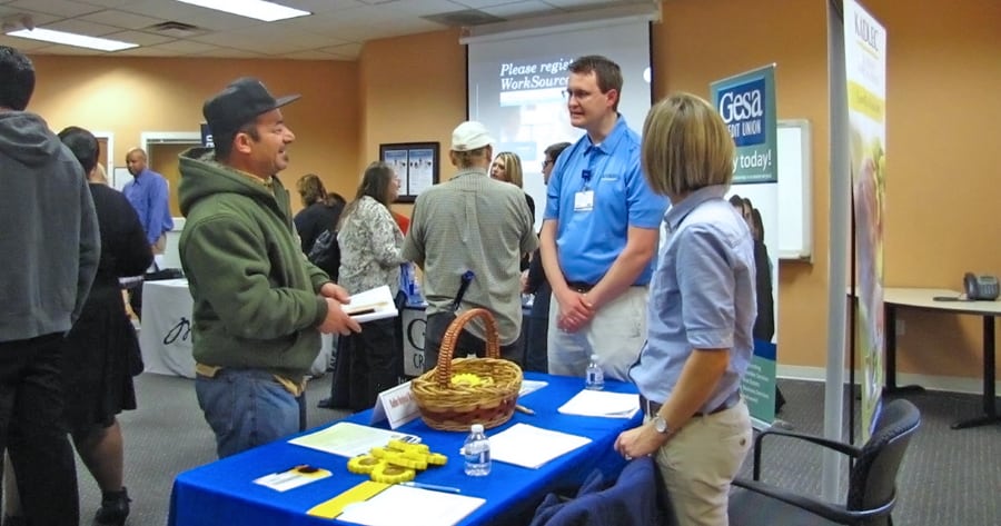 WorkSource Columbia Basin hosted a fall job fair last month in preparation for the holiday season.