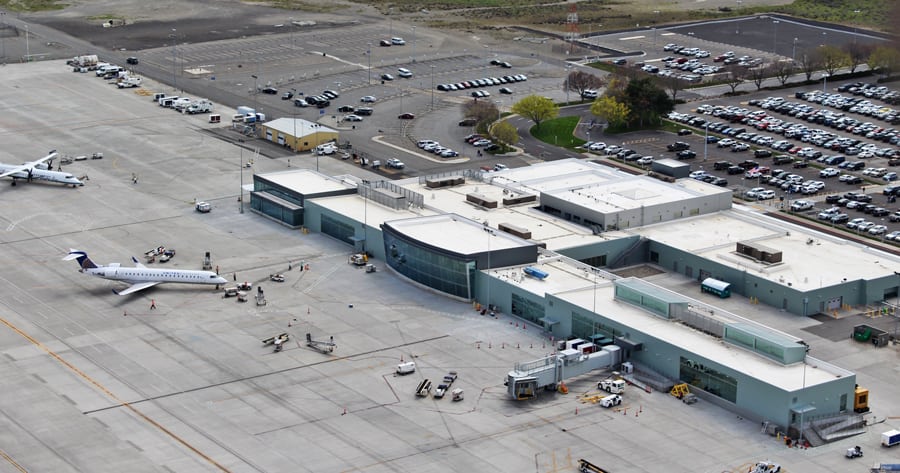 Tri-City officials continue their efforts to convince an airline to provide a Pasco-to-Los Angeles flight. A coalition representing cities, counties, ports and businesses ponied up to offset the start-up costs for an airline last year. (Courtesy Tri-Cities Airport)