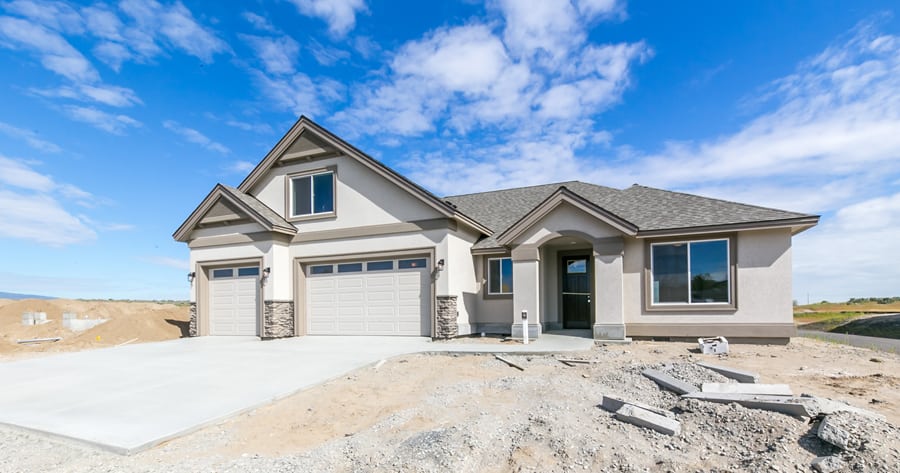 The harsh winter exacerbated the low number of homes for sale available in the Tri-Cities, putting a halt on new home construction like these Grayhawk Homes in Horn Rapids area in Richland. But real estate agents said that should change in the next 18 to 24 months as builders bring new inventory to the market. (Courtesy Karen Jackson Photography)
