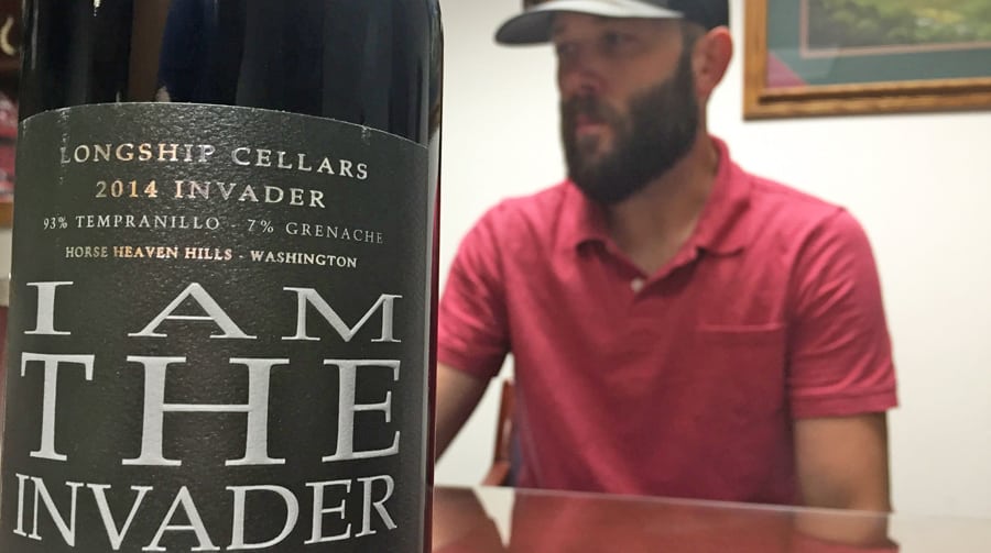 Longship Cellars winemaker Kyle Welch did an internship in Spain and fell in love with Rioja, the famous Tempranillo-based red wine. His first wine, Invader, is a Tempranillo using Destiny Ridge grapes. (Courtesy Wine News Service)