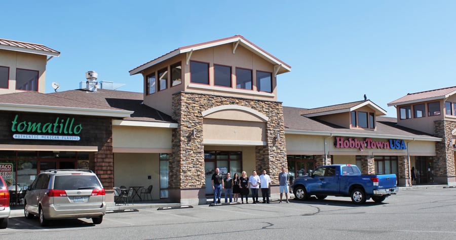Center Towers Shopping Center in Kennewick is at full capacity and the new owner of the retail center located behind the Olive Garden said his tenants work to support one another. Rents range from $18- to $19-a-square-foot.