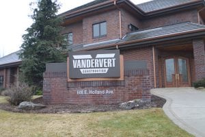 Vandervert Construction’s corporate office is located at 608 E. Holland Ave. in Spokane. The company, which has several projects pending in the Tri-Cities, is facing a financial crisis, and control of the company has been placed under receivership.