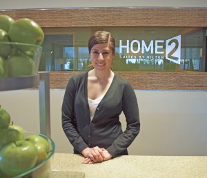 Berenice Trevino, Hilton Home2 Suites Queensgate area hotel’s sales manager