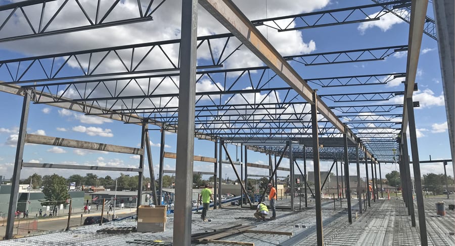 The Kennewick School District is working on the second phase of construction at Amistad Elementary School at 930 W. Fourth Ave. The $18 million project features a detached addition with 22 classrooms, gym and offices. (Photo: Kennewick School District)