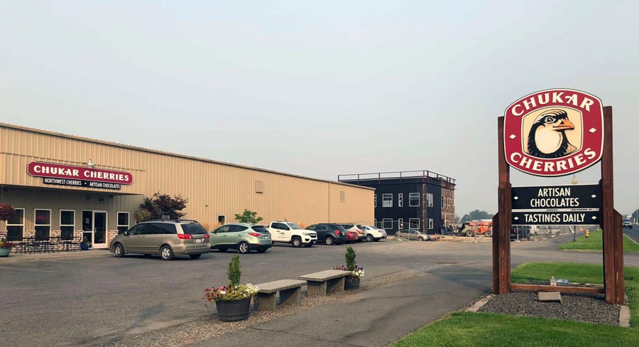 The Port of Benton is overseeing a $1.8 million, 12,000-square-foot expansion for longtime tenant Chukar Cherries in Prosser. (Photos: Port of Benton)