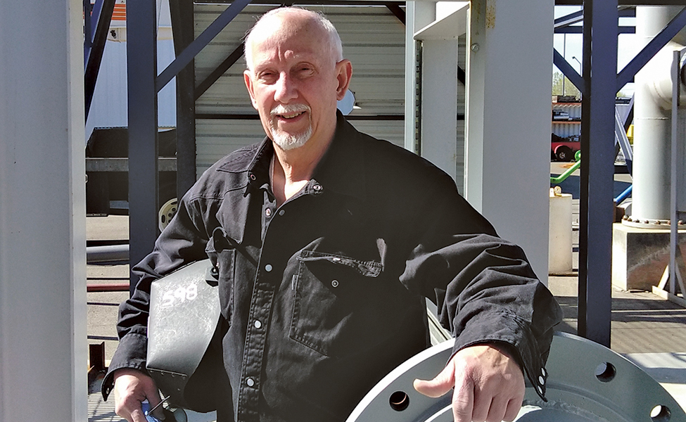 Kennewick chiropractor Bob Tollison, 65, plans to retire later this year and pursue an encore career as a welder. (Courtesy Bob Tollison)